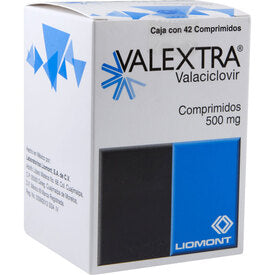 VALEXTRA 500MG 42 CPR