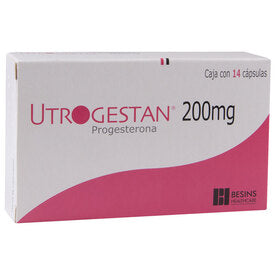 UTROGESTAN 200 MG 14 CAPS