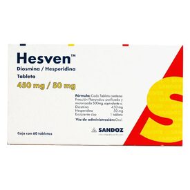 HESVEN 450/50MG 60 TAB