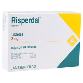 RISPERDAL 2MG 20 TAB